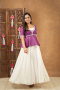 PC037 Magenta white